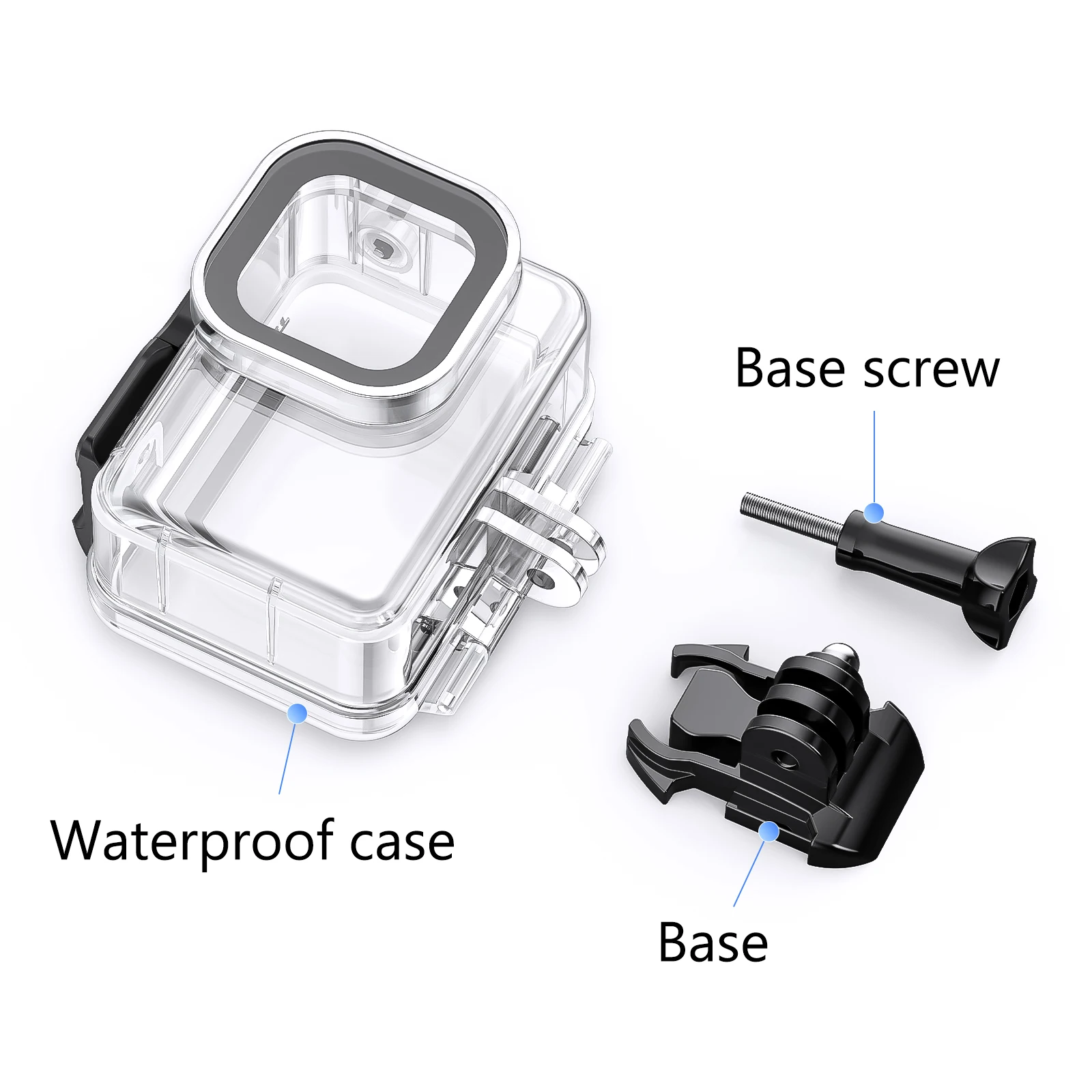 Совместим с Insta360Ace Pro Водонепроницаемый телефон, 40 м, для дайвинга, защитная фотография, для подводной съемки,