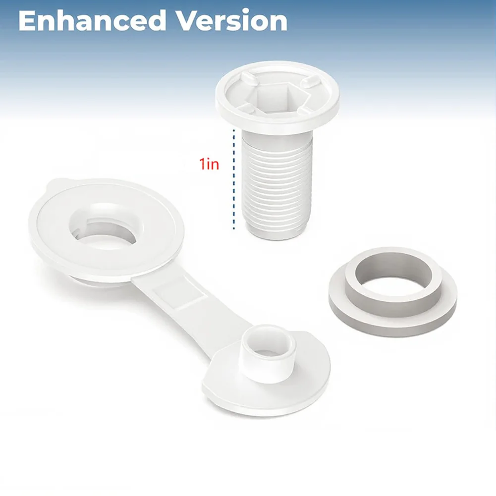 For Coleman Refrigerator Cooler Drain Outlet Replacement Valve With Extended Threading For IGLOO 50-165 Qt Coolers 1Inch 1.5Inch