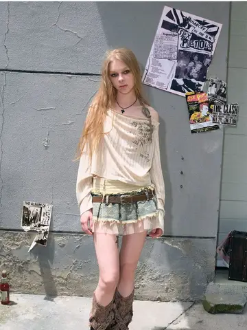 नई अमेरिकी रेट्रो मेष पैचवर्क डेनिम स्कर्ट महिला ग्रीष्मकालीन ऑल-मैच स्ट्रीटवियर Y2k फालदास पंक ग्रंज कपड़े 2000 के दशक हाराजुकु 10 best sales मिडी स्कर्ट y2k - №2