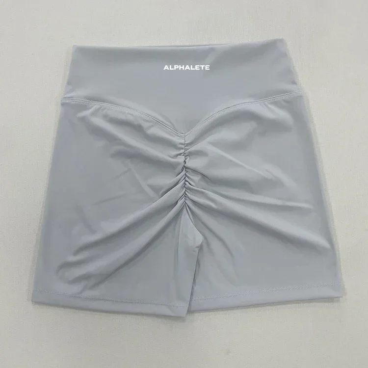 

ALPGALETE шорты для йоги, однотонные женские шорты для фитнеса, леггинсы с высокой талией, мягкая ткань, стойкая комплектная тренировочная спортивная одежда