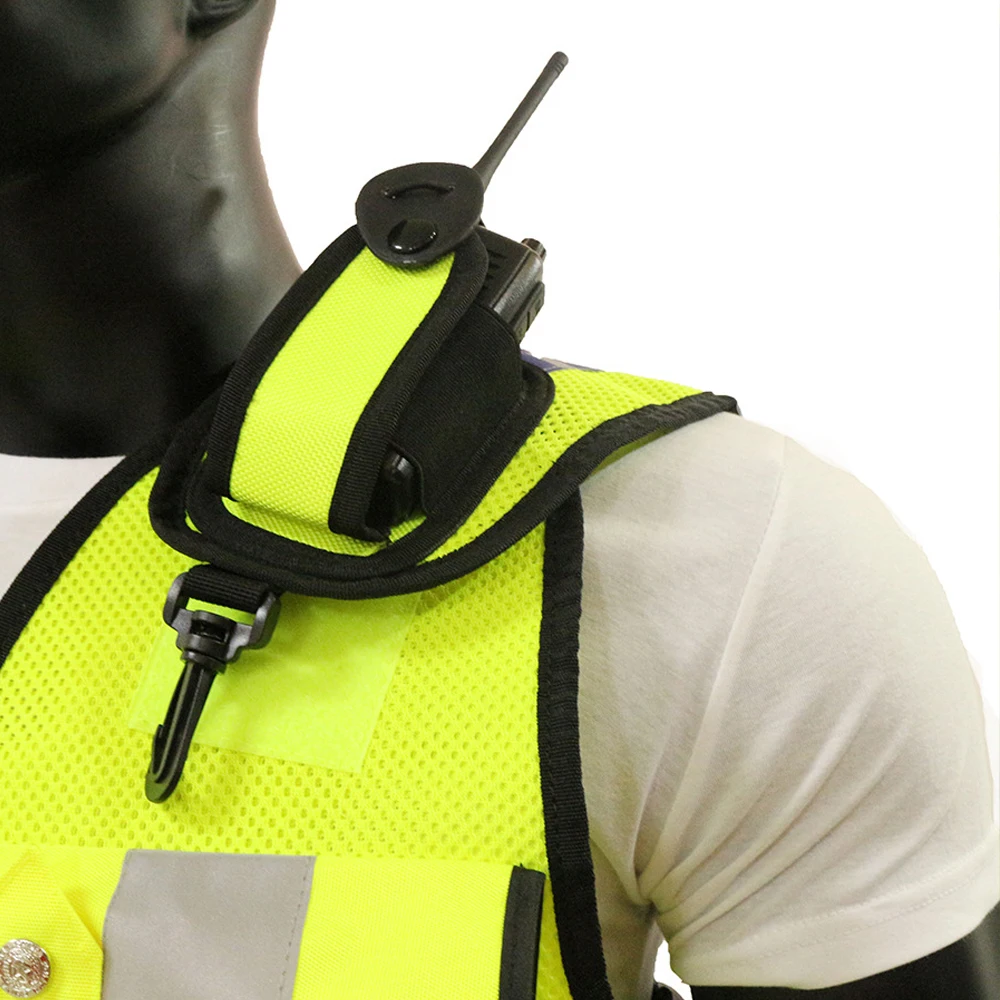 Reflecterend veiligheidsvest Hoge zichtbaarheid bouwkleding Heren Verkeerspatrouille Motorfiets Fluorescerend vest Hi Vis werkkleding