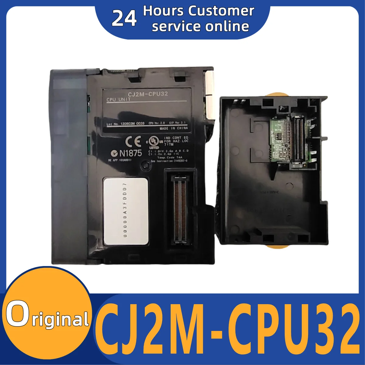 

Brand new original programmable controller module CJ2M-CPU32CJ2M-CUB33CJ2M-CUB34