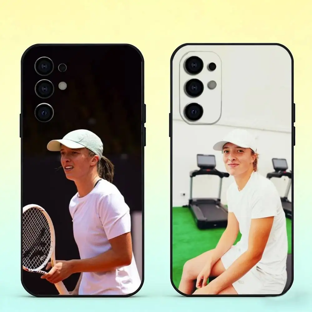 

I-Iga Natalia Phone Case For Samsung S25,S24,S21,S22,S23,S30,Ultra,S20,Plus,Fe,Lite,Note,10,Black Cover