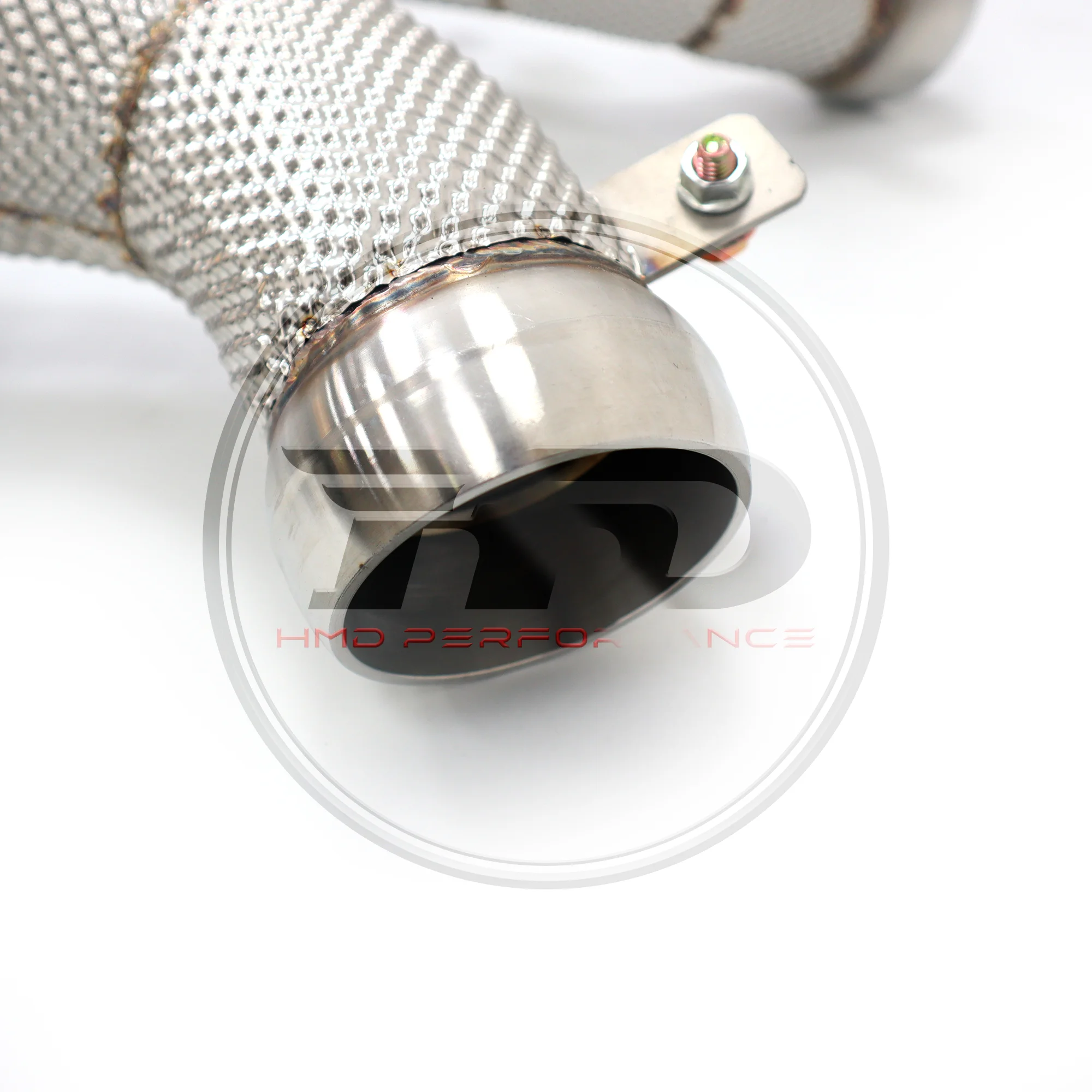 

High Quality Downpipe For McLaren 570S Stainless Steel Exhaust System Heat Shield High Flow Performance Racing Pipe HMD