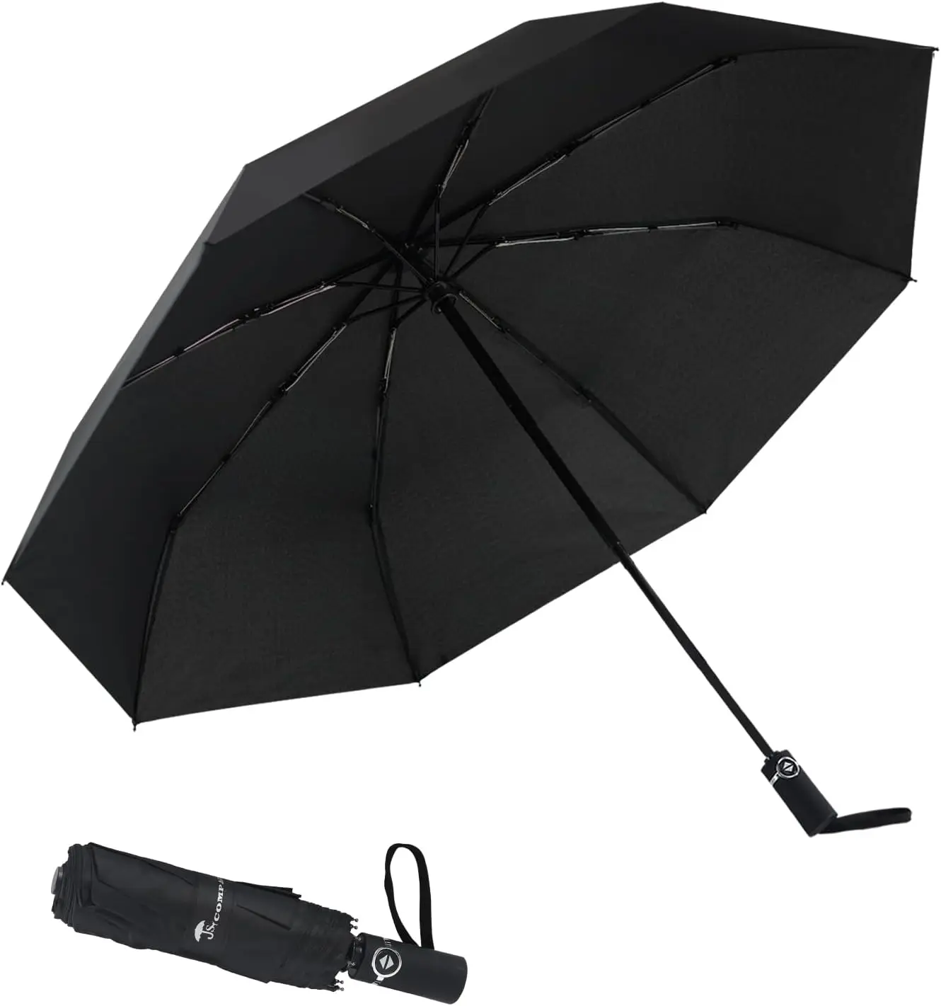 

COMPACT Дорожный зонт Автоматические ветрозащитные зонты-заводской магазин