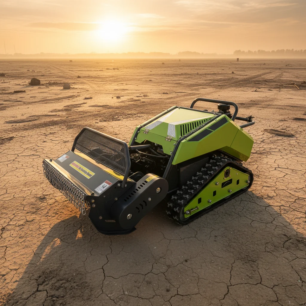 

Remote Control All Terrain Crawler Mower Tracked Lawn Grass Cutting Equipment for Farm Garden