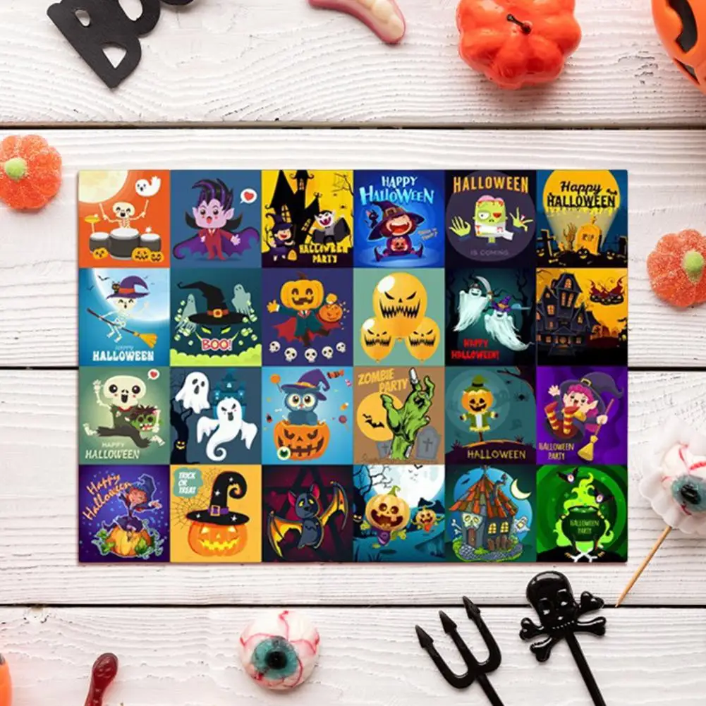 Spookhuispuzzel Spooky Halloween-puzzelset met spookhuis Pompoengeest Leuk educatief speelgoed voor kinderen, volwassenen