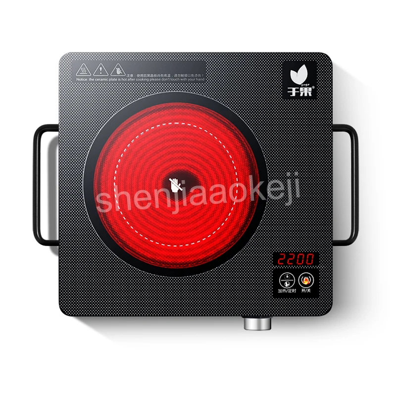 Induction Cooker Home 2200W 220V Multifunctional Hot Plates Quick Heat Preset/Touch Count timer Electric ceramic heaters