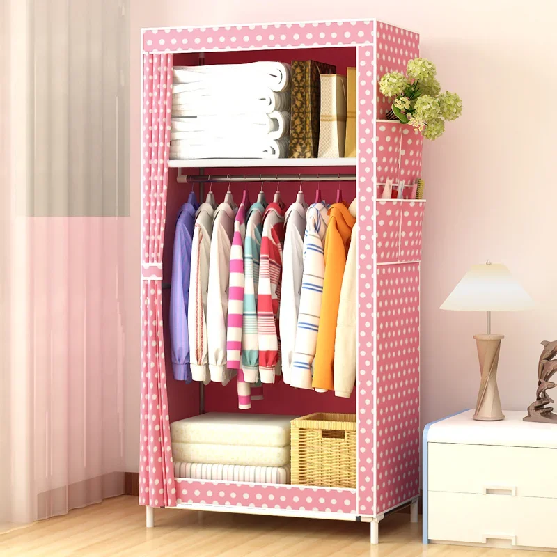 Modern Sturdy Wardrobe - Bedroom Closet Organizer, Multifunctional Furniture, Minimalist Storage Solution, Economical Design