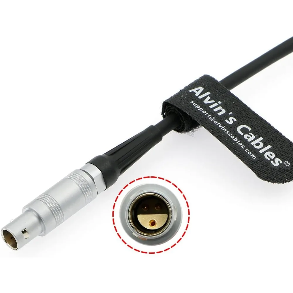 كابل طاقة من GPI Pro 24V 1S 303 إلى الزاوية اليمنى 8 Pin أنثى لكابلات ARRI Alexa Mini Camera Alvin #2