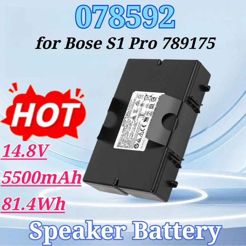 

14.8V 5500mAh 81.4Wh for Bose S1 Pro 078592 789175 Genuine Accessorie Speaker Battery
