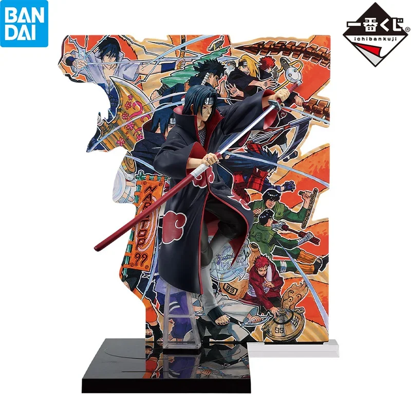 

In Stock Bandai Ichiban Kuji Narutop99 Naruto Prize D Itachi Uchiha Figure Anime Action Model Collectible Toys Gift