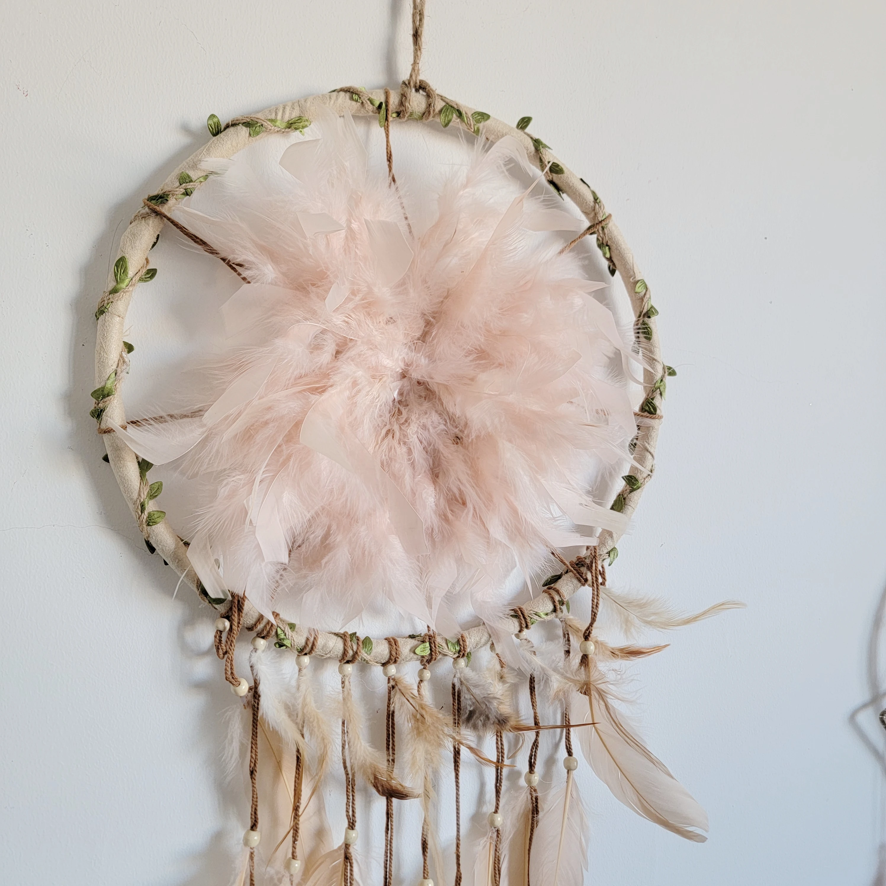 JUJU HAT HANGER DREAMCATCHER CON PLATOS DECORACIÓN DE PARED