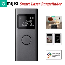 Mijia Smart Laser-Entfernungsmesser, Echtzeit-Entfernungsmesser, LCD-Display, Laser-Entfernungsmesser, Maßband, Arbeit mit der Mi Home APP