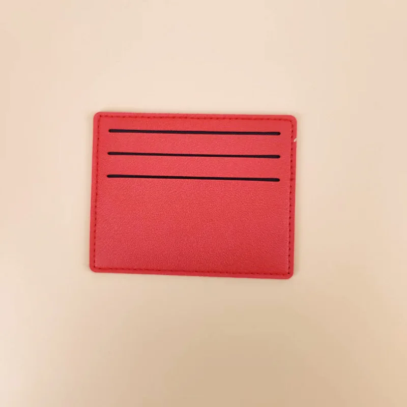 Poudres de rangement pour cartes bancaires, porte-cartes en cuir PU, petit porte-cartes, sac à cartes simple, étui compact