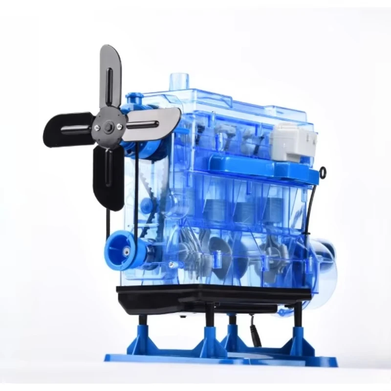 

Engine Assembly Model Set Car Engine Internal Combustion Engine Model Scientific Experiment Puzzle Electric Toy Teaching Tool