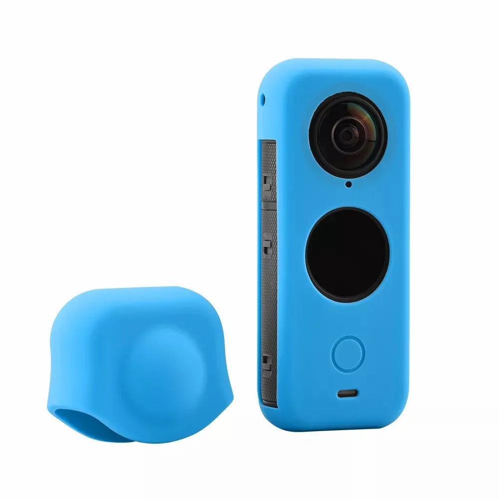 For Insta360 one x2 Silicone Cover Panoramic Camera Body Dustproof All-round Silicone Protective Cover