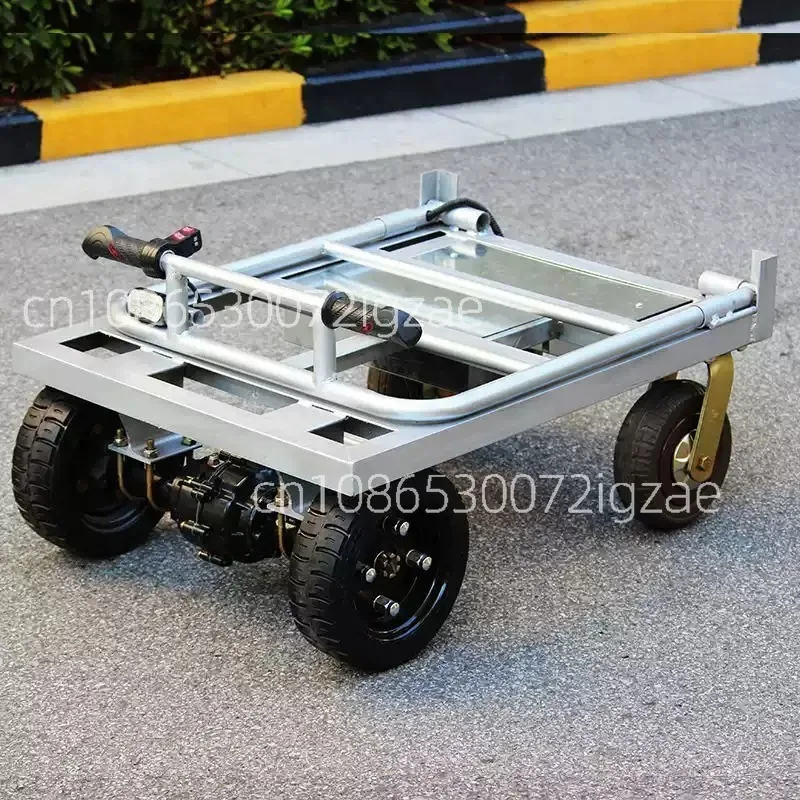 

Special electric trolley for pulling sand cement, truck pulling goods, climbing trolley folding