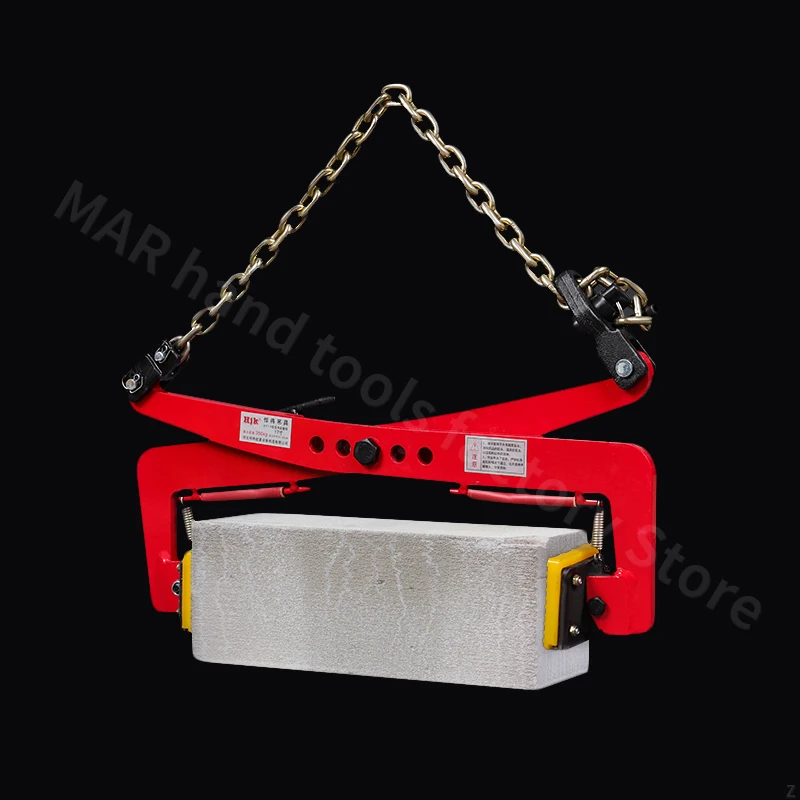 Marble Lifting Clmap Stone Slab Lifter 200kg-2000kg Heavy Duty Marble Stone Vertical Lifting Clamp Slate Clip Lifting Tools