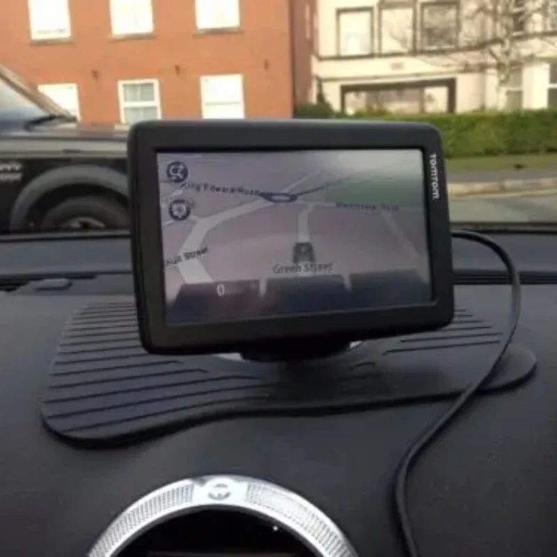 NUOLIANXIN In Car GPS SAT Nav Dashboard Mount Dash Holder Mat For Satnav Anti Slip Skid