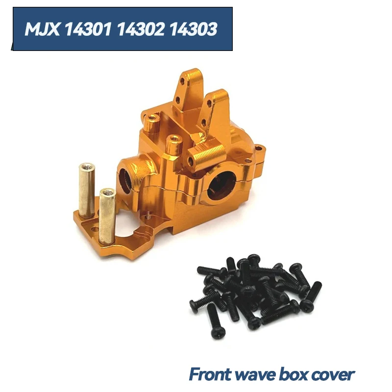 MJX Hyper Go 14301 14302 14303 Copo de direção de metal atualizado Suspensão dianteira e traseira de metal, cubos de roda, rolamento,