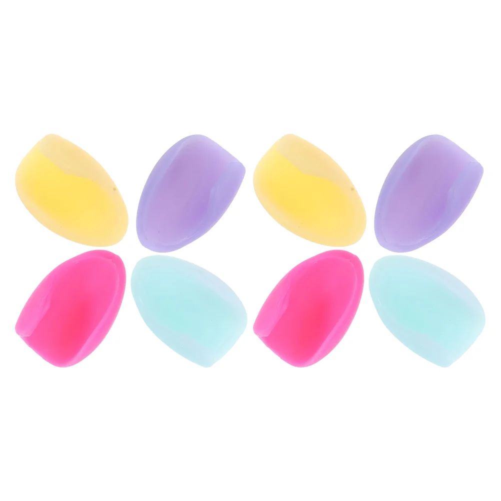 

8 pcs Finger Support Protector Thumb Rests Flute Accessories Silicone Parts Pad Kit Comfortable Long Lasting Use