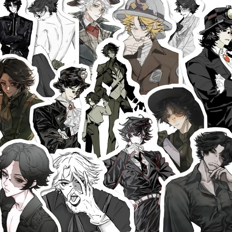 10/62 قطعة أنيمي لعبة الهوية الخامس ملصقات وسيم المنقب نورتون كامبل الهاتف المحمول دفتر حقيبة ملصق هدية