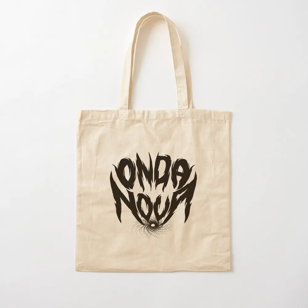 

Onda Nova Galaxy Logo Black Tote Bag cloth bag woman canvas tote