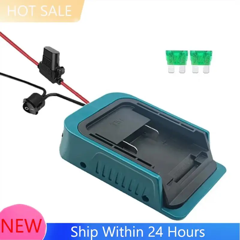 A78K New Power Wheel Adapter For  40V Battery With Fuse Switch Wire Terminals Power Connector For Rc Car Robotics Truck DI