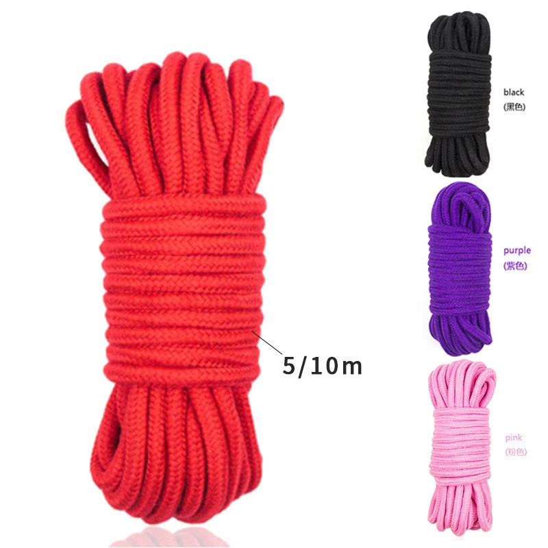 High Quality Japanese Bondage Rope Erotic Shibari Accessory for Binding Binder Restraint to Touch Tie Up Fun Slave Role Play