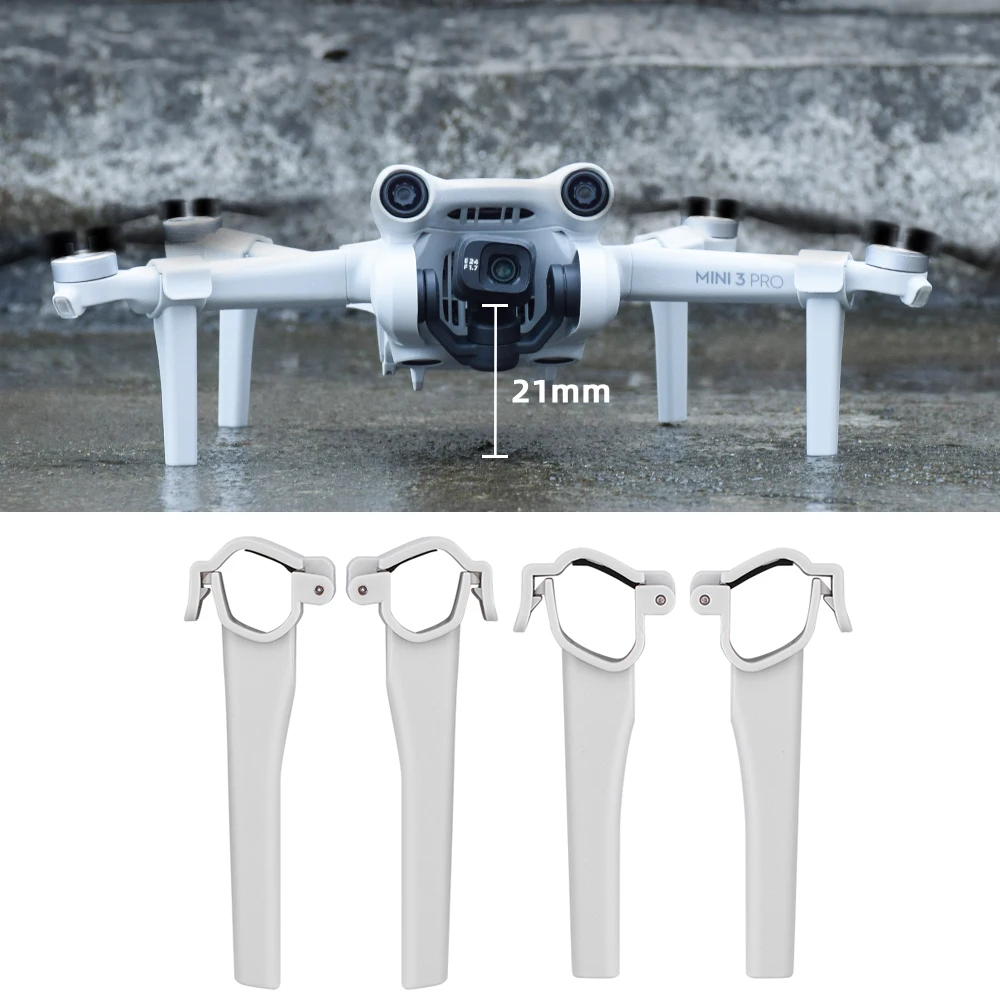 Quick Release Landing Gear for DJI MINI 3 PRO Height Extender Expansion landing Anti-collision Protector for MINI 3 Accessory