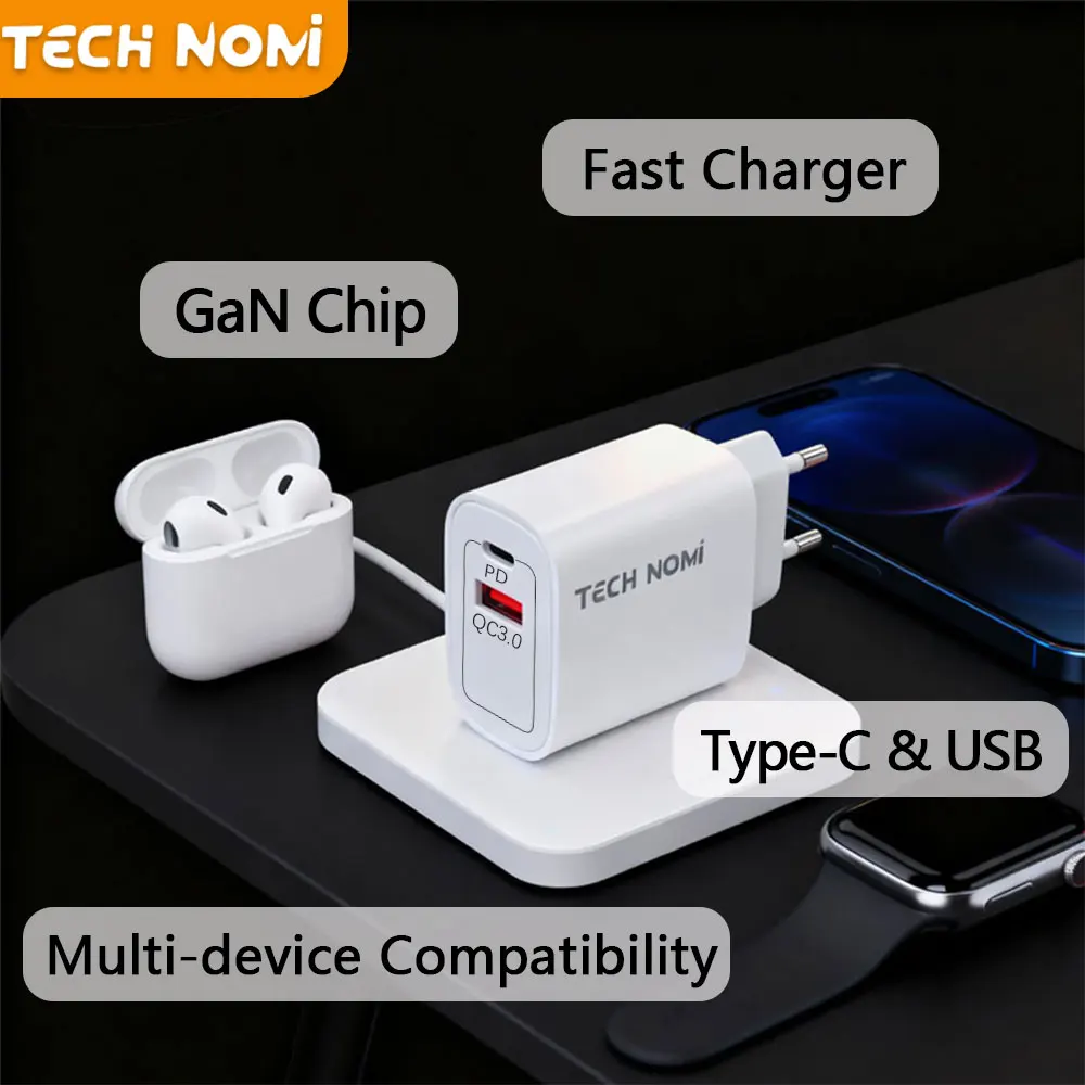 Tech Nomi Gan 20W C…