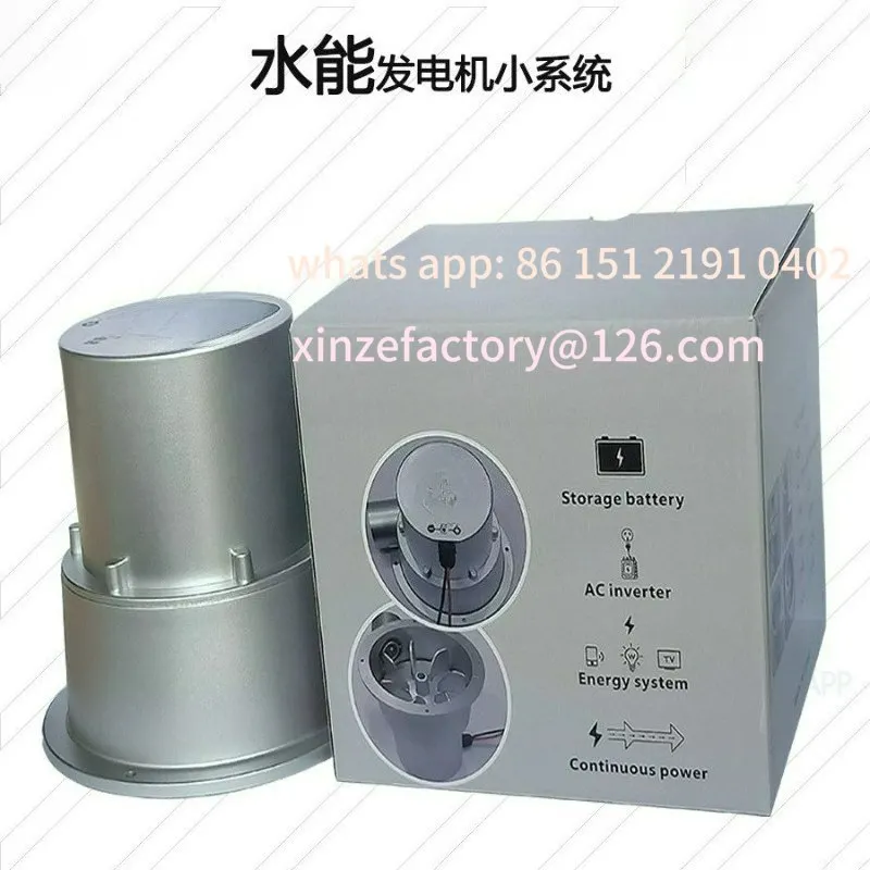 Customizable Micro Hydraulic Generator Field Flow Turbine High Efficiency DC Small Water Portable Energy Generator