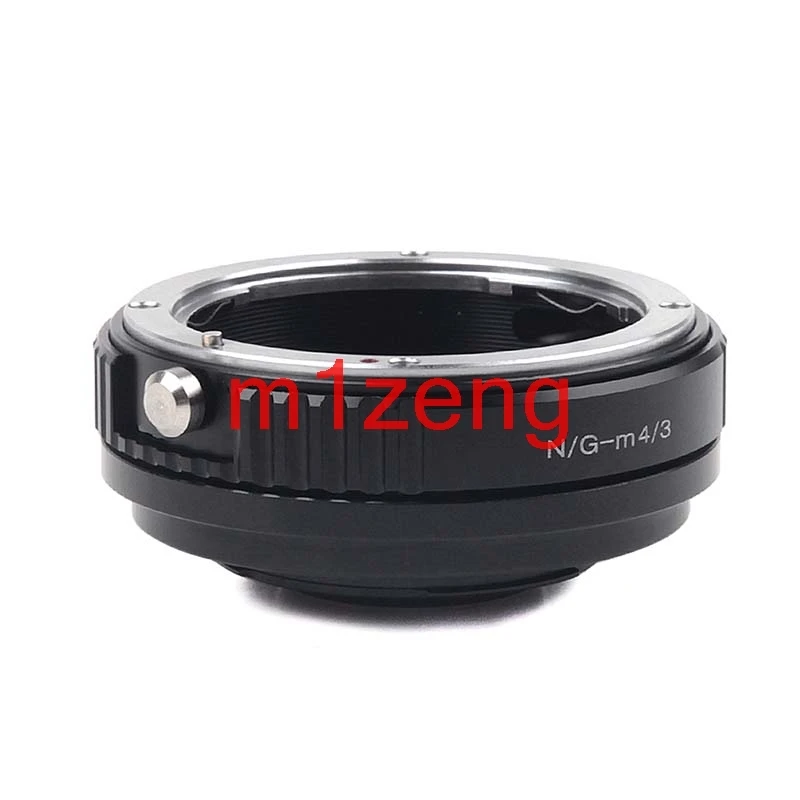 AI(G)-m43 Focal Reducer Speed Booster adapter UNTUK nikon G AI D F lensa Ke panasonic m4/3 GF6 gh5 gh4 EM5 EM1 em10 E-PL5 kamera