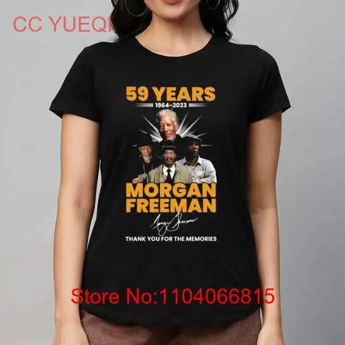 59 Years 1964 – 2023 Morgan Freeman Thank You For The Memories T-shirt