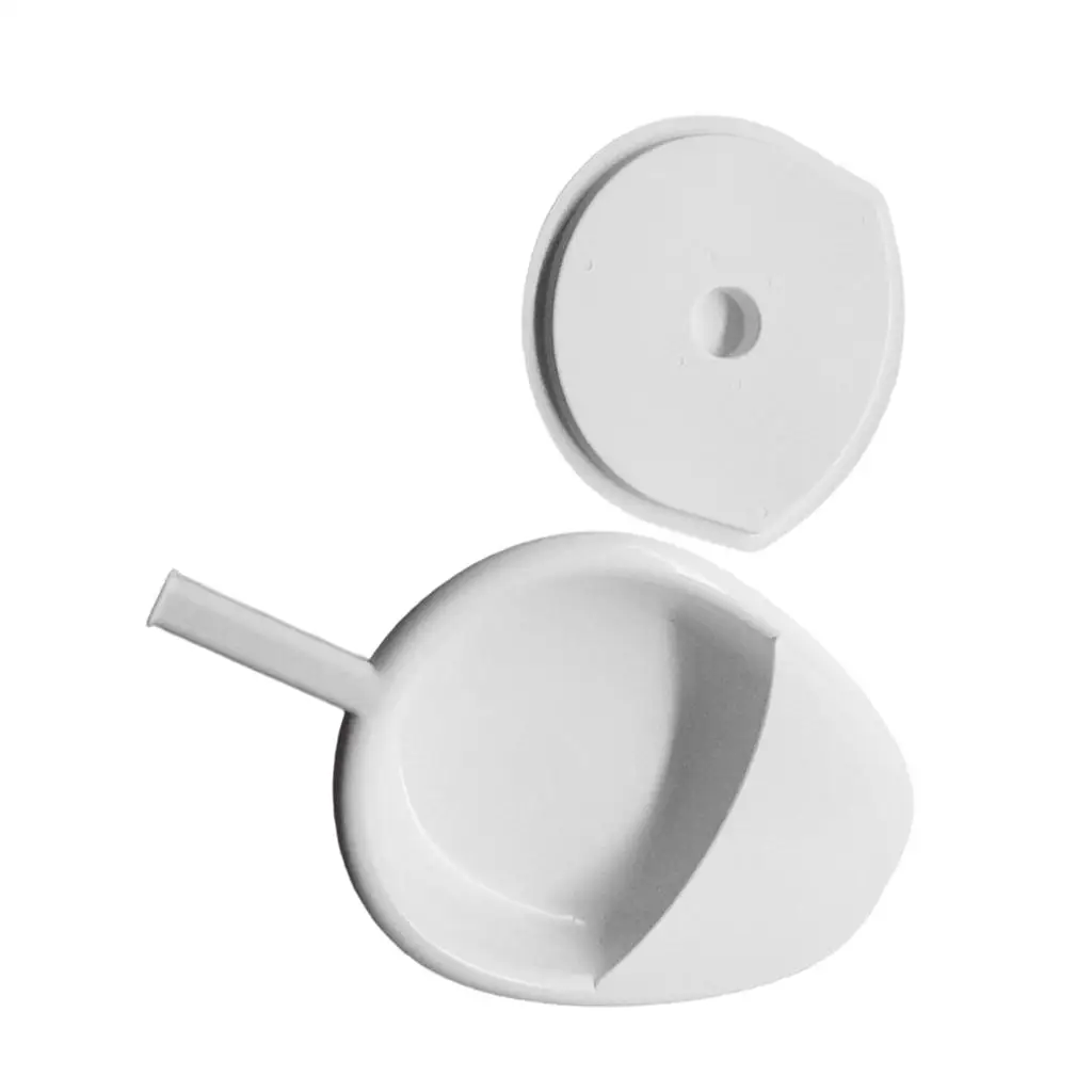 Plastic Bedpan with Handle Toilet Urinal for Patients Durable Lightweight