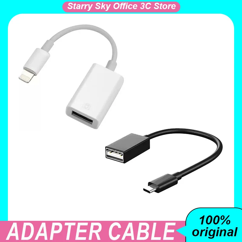 Original Maono Otg Data Cable Type-C To Usb Multifunctional Adapter Card Reader Adapter Cable Customized Microphone Accessories