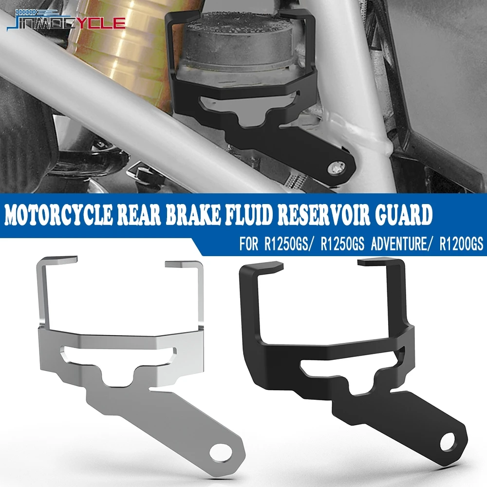 

For BMW R1200R R1200 R1250 R RS R1200RS R1250R R1250RS Motorcycle Rear Brake Fluid Tank Oil Cup Reservoir Guard Protector Cover