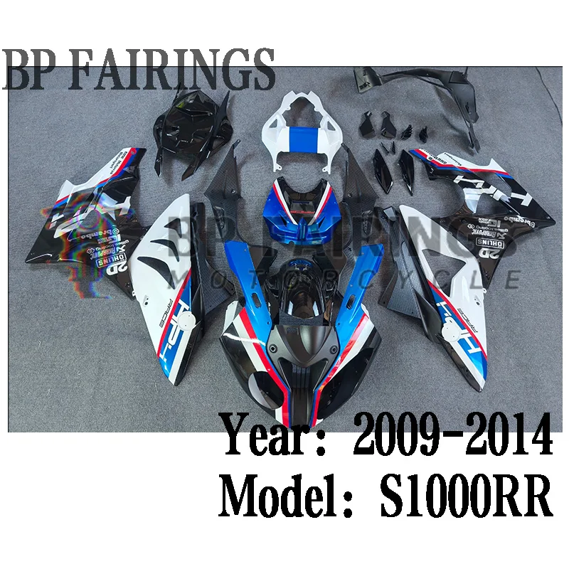 

Комплект обтекателей для мотоцикла, подходящий для BMW S1000rr 2009 2010 2011 2012 2013 2014, комплект кузова, черный, синий