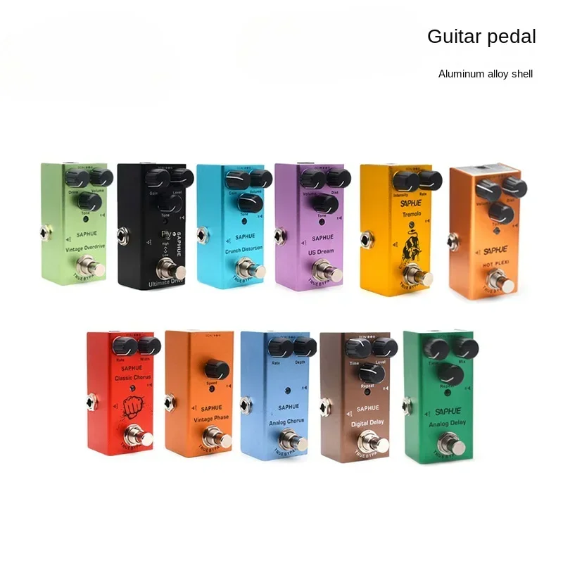 

Guitar Effect Pedal Overdrive Distortion Speakers Analog Classic British Rock Effect Electric Bass Guitar Pedal True Bypass