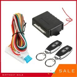 Car Remote Central Door Lock Keyless Locking Kit Entry Alarm System 410/T231 Outdoor Anti-resistance Car Repairing Parts