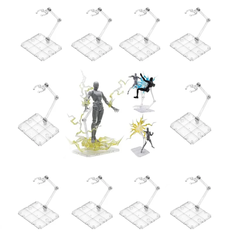 

A42Z-Assembled Action Model Stand Model Display Stand Base Doll Model Stand Toy Display Stand