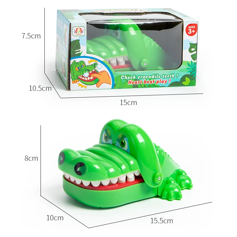 Thriller Crocodile Shark Teeth Bite Finger Tabletop Game Startling Children'S Fun Gift Adult Decompression Prank Halloween Toys