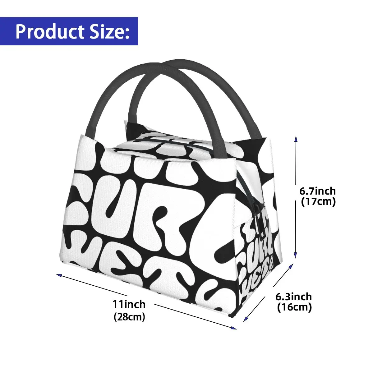 Rip Curl Wetty Land Portable insulation bag for Cooler Food Office Pinic Container