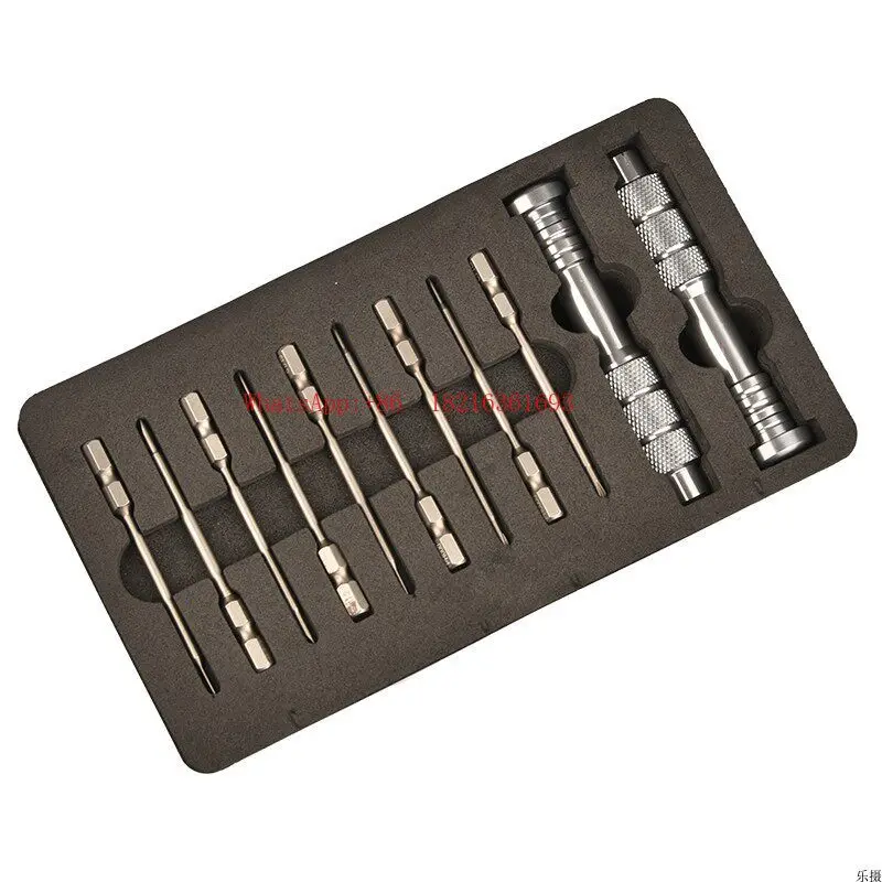 11-In-1 S2 Tool Screw Batch Knife Head Set Suitable for Camera Lens Smartphone Maintenance and Disassembly