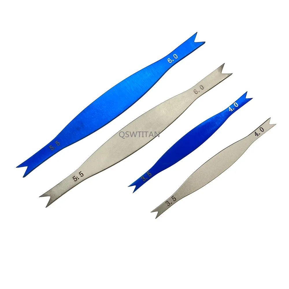 Ophthalmic Braunstein Fixed Caliper Eyelid tool 1pc Ophthalmic Instrument Titanium/stainless Steel