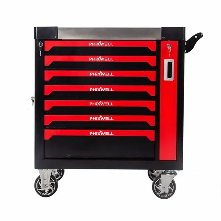 Tool Trolley Cabinet for Storage Auto Tools Set Cart Tool Set Tray Truck Auto Repair Workshop Hardware Toolbox Cart Repair