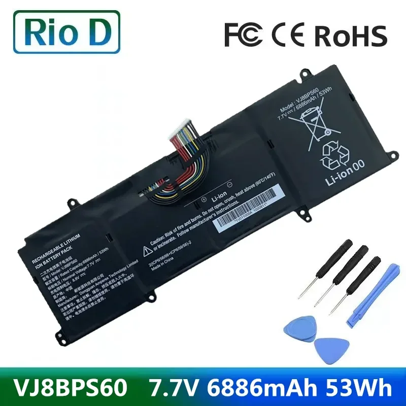 

VJ8BPS60 7.7V 6886mAh 53Wh Laptop Battery for Sony VAIO Z 14.0 Inch VAIO Z SERIES notebook