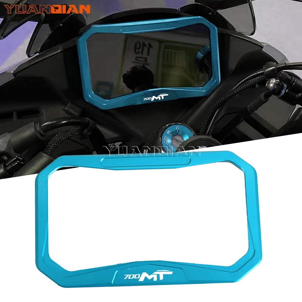 

For CFMOTO CF MOTO 700 MT 700 700MT MT700 2023 - 2025 Motorcycle Meter Frame Cover Screen Glare Shield Instrument Display Guard