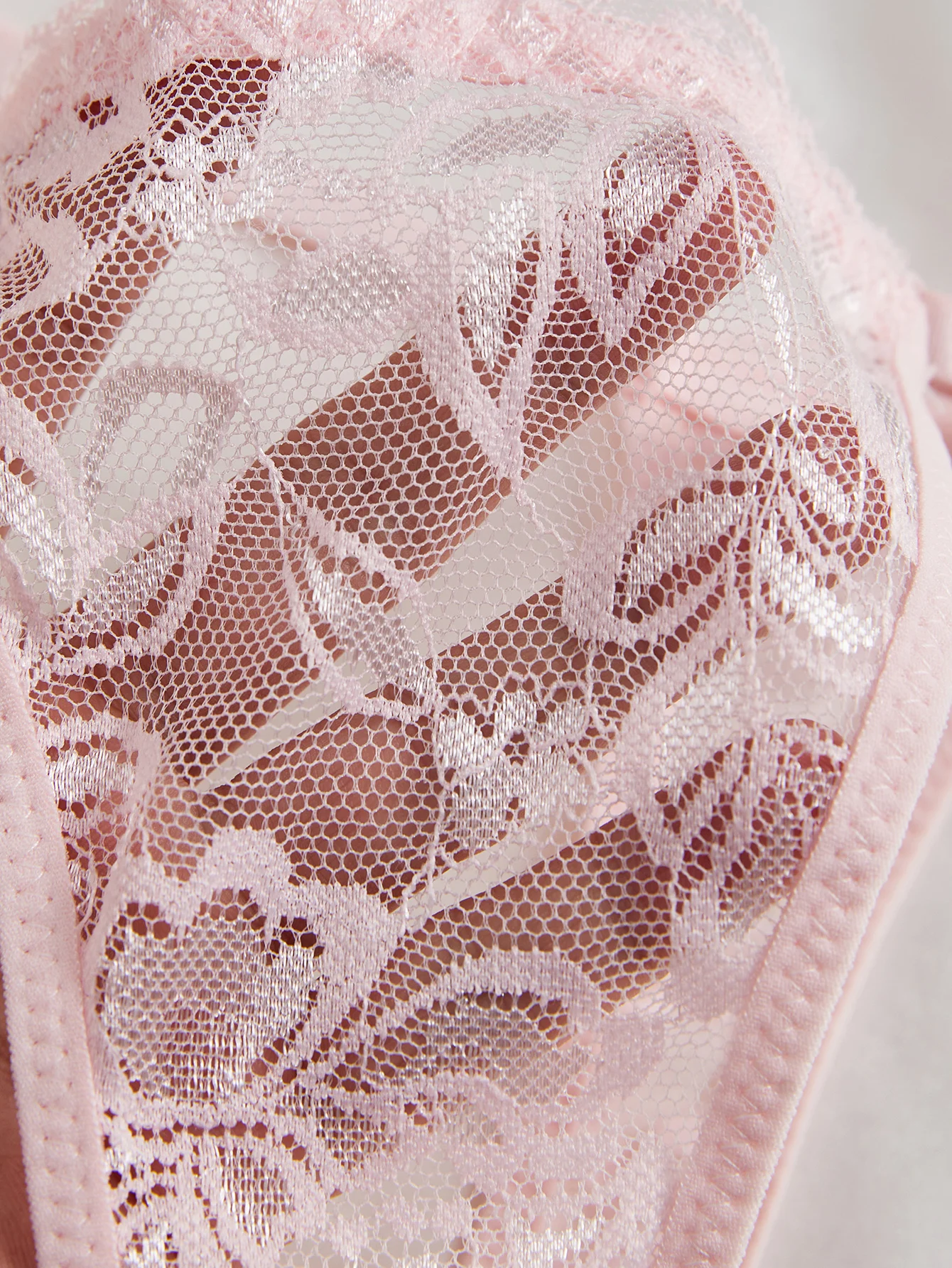3-teiliges Set Spitzen-Stringtangas für Damen, sexy, verstellbarer dünner Bund, Intimwäsche – Detail 11